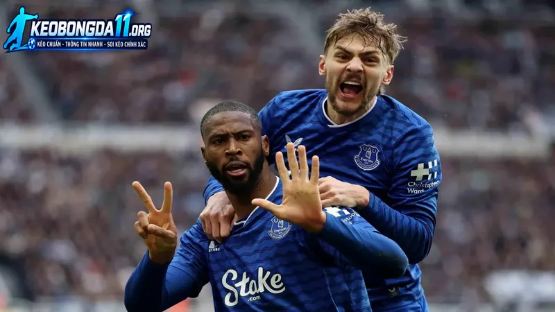 thuc luc va phong do truoc tran cua everton vs newcastle